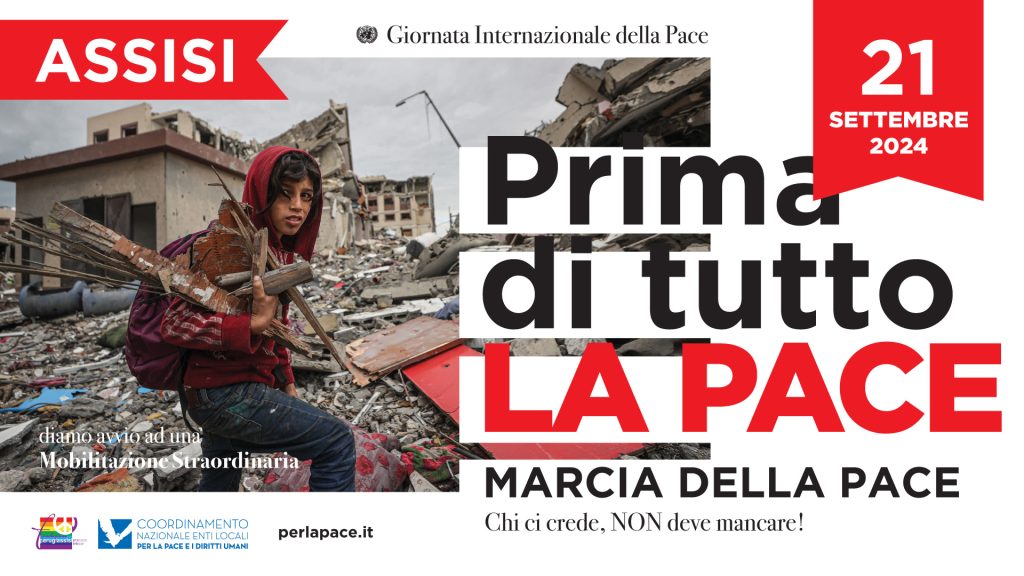 Partecipa all'incontro e alla marcia della pace di Assisi. Iscriviti subito! Compila il form!