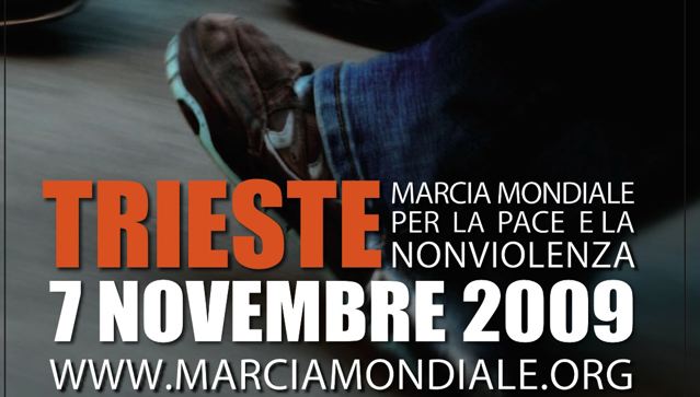 La marcia mondiale arriva a Trieste
