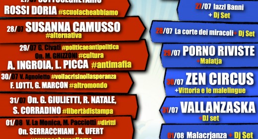 Dal 23 luglio al 5 agosto Campeggio nazionale dell'UDU e della Rete degli studenti medi