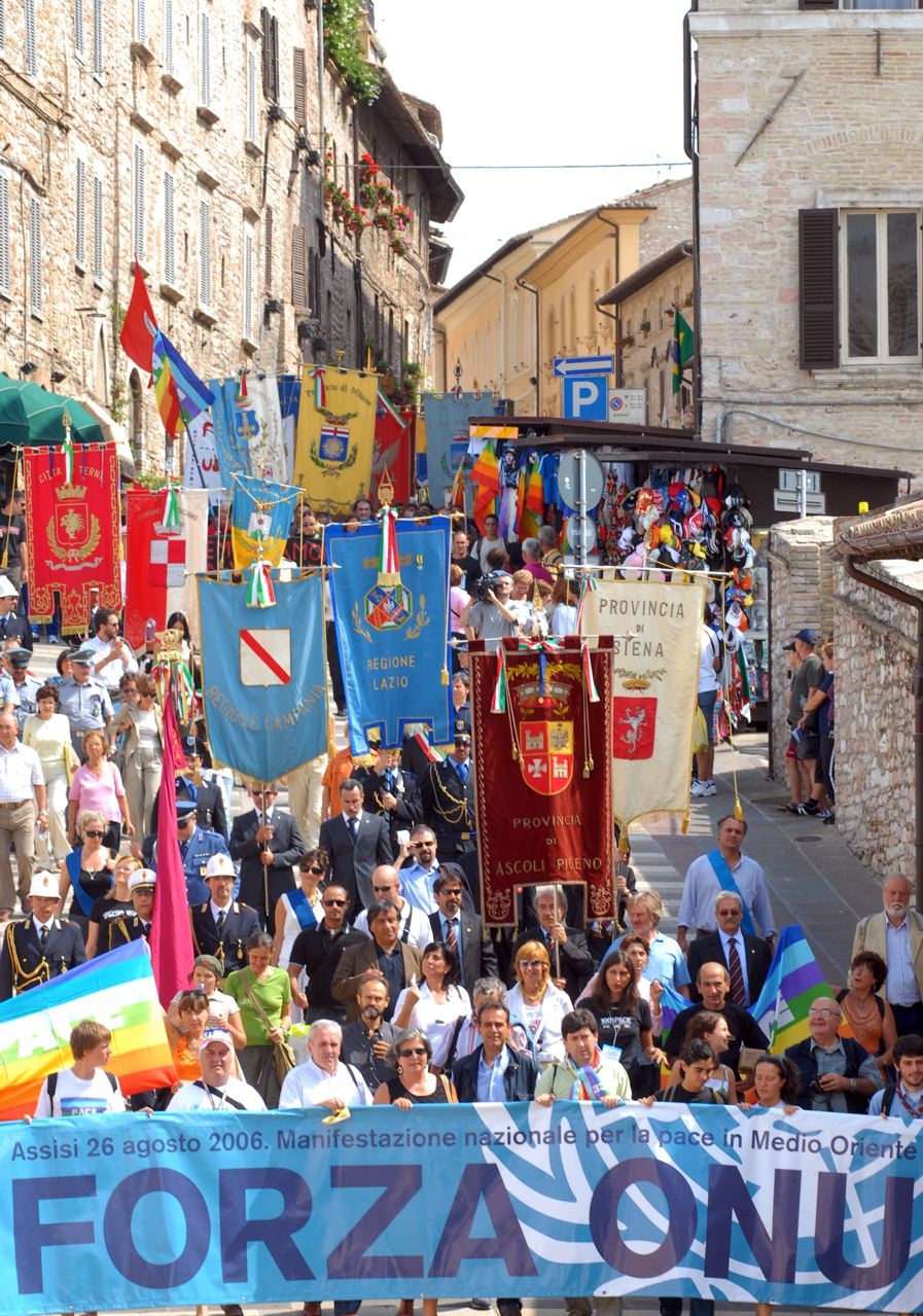 Un anno fa ad Assisi