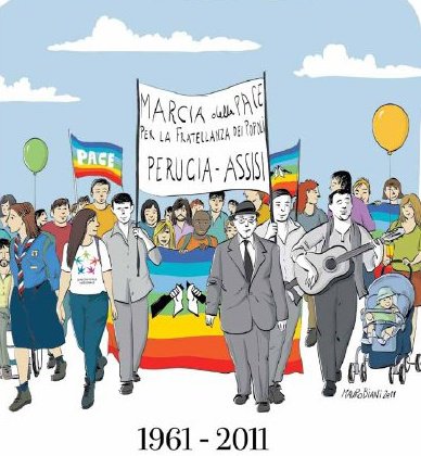 50 anni di Marcia Perugia-Assisi. 50 buone ragioni per partecipare