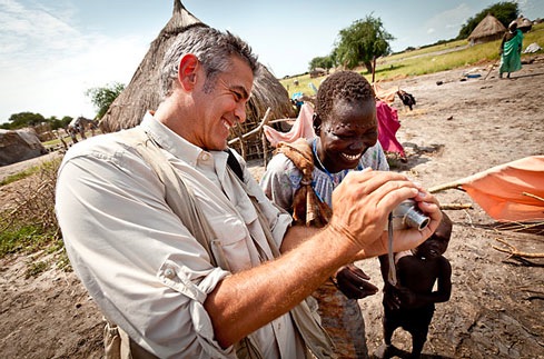 Geoge Clooney malato di malaria