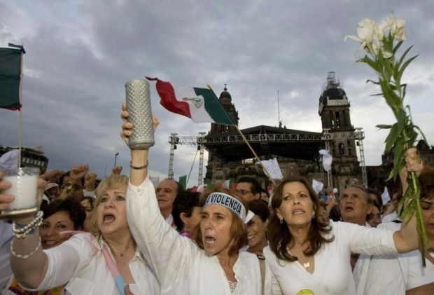 La lunga marcia messicana per la pace