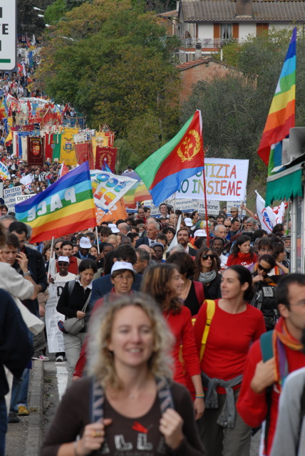 "Quei 200.000 dimenticati": e la Marcia non va in prima pagina